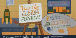 Taller gratuito de artes plásticas, Idartes & crea. 