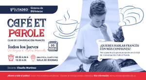 Café et parole- Club de conversación en francés