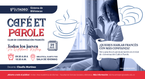 Café et parole- Club de conversación en francés