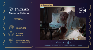 Cine Club: Pura sangre 
