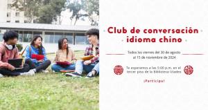 Club de conversación en chino 