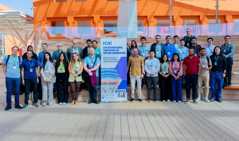 grupo de tadeístas en el evento ICAI 2025