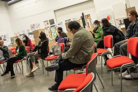 Este encuentro se realizó en el Aula Múltiple de la Universidad Jorge Tadeo Lozano.