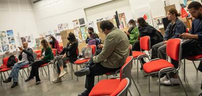 Este encuentro se realizó en el Aula Múltiple de la Universidad Jorge Tadeo Lozano.